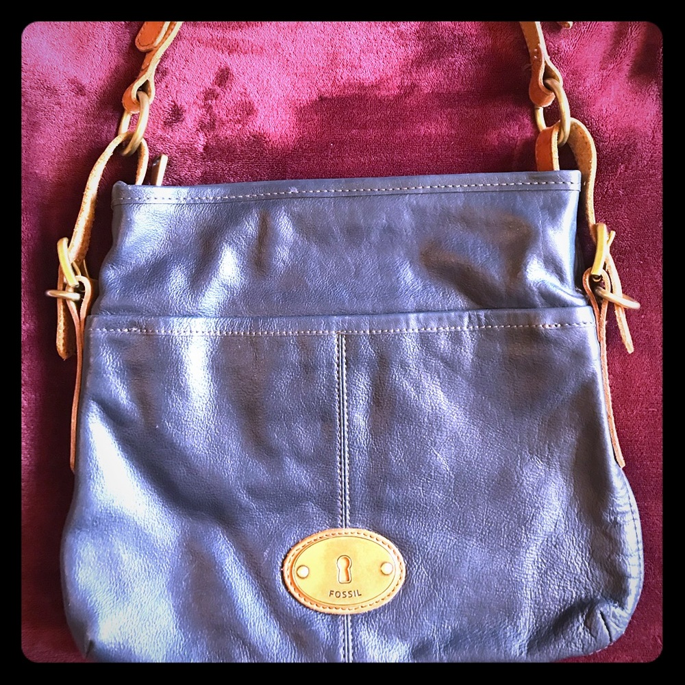 Fossil Genuine Leather Key Per Purse